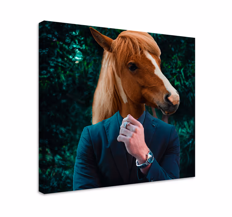 Portrét koňské hlavy Obraza koní - TenStickers