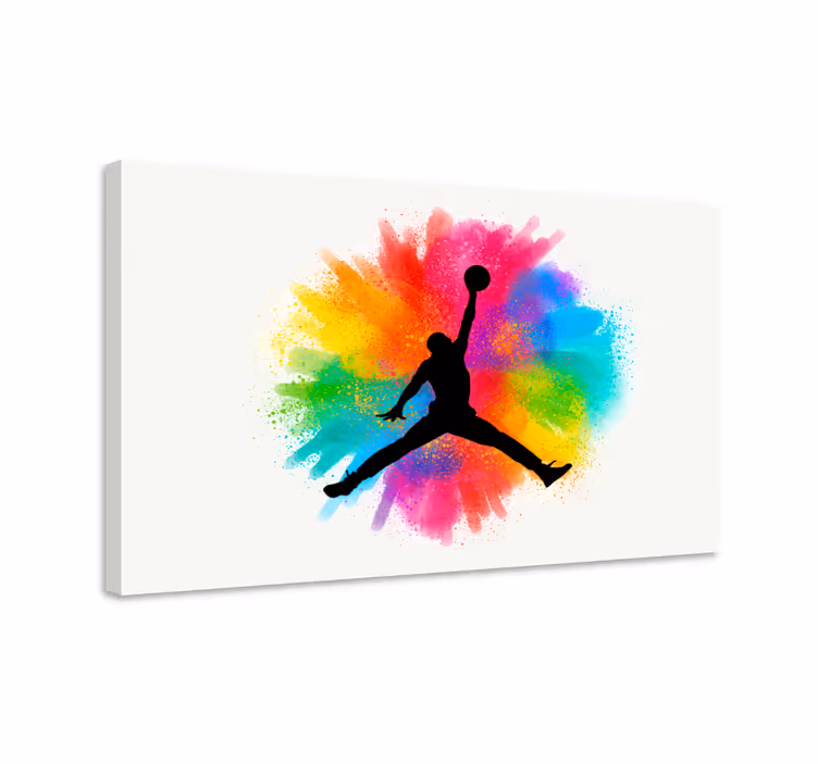 Michael Jordan obraz basketbal - TenStickers
