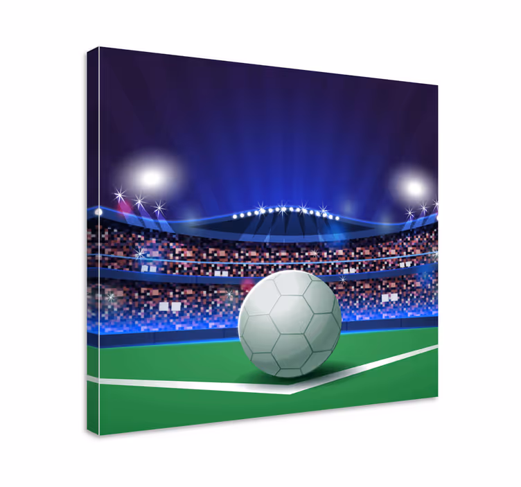 Obraza sport fotbalová stadionová scéna - TenStickers