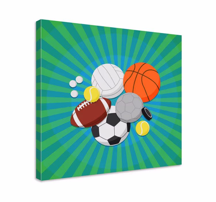 Různé sportovní míče Obraza Sport - TenStickers