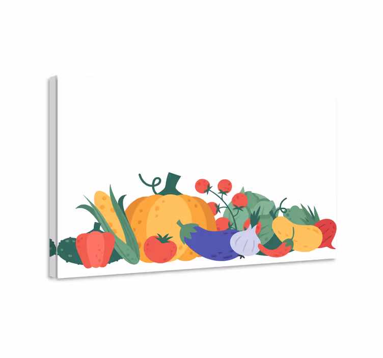 Jemné obraz zeleniny a ovoce - TenStickers