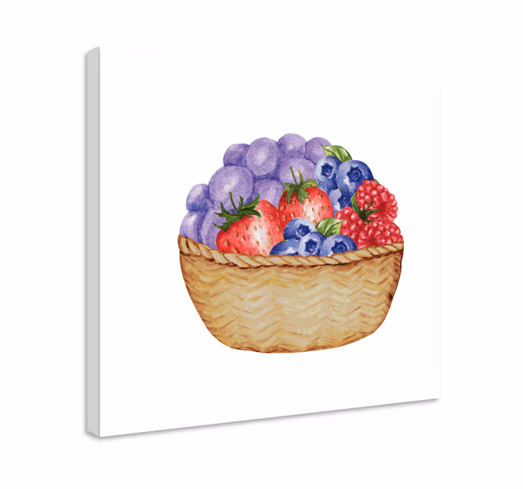 Obraza s ovocem bountiful fruit basket - TenStickers