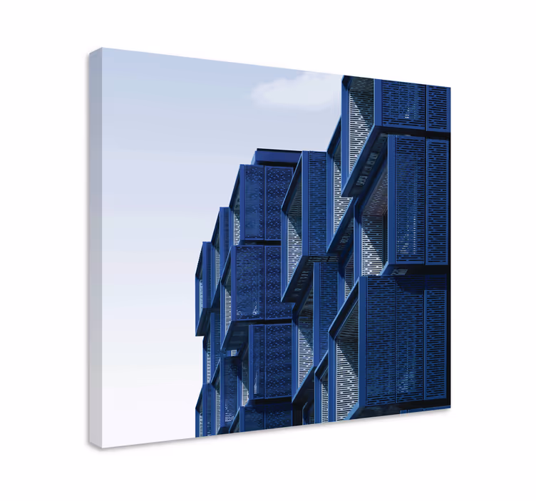 Moderní obraz futuristické architektonické struktury - TenStickers