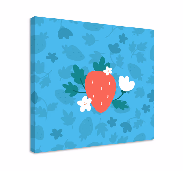 Květinový vzor a ovocné obraz - TenStickers