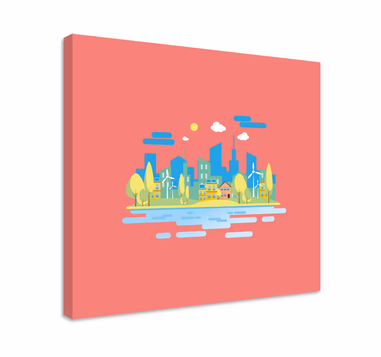 Obraza města a země v moderním urbanismu - TenStickers