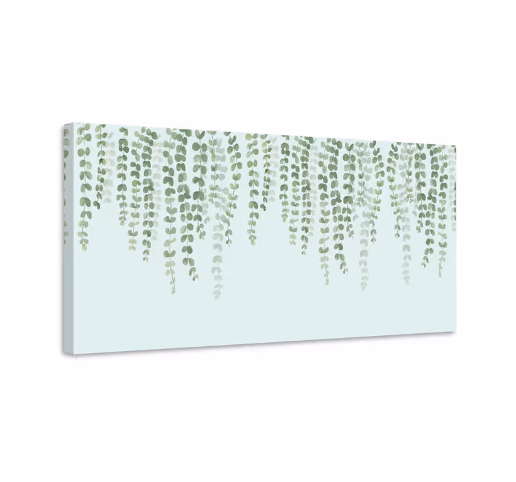 Závěsné elegantní rostliny rostlinné obrazy na plátně - TenStickers