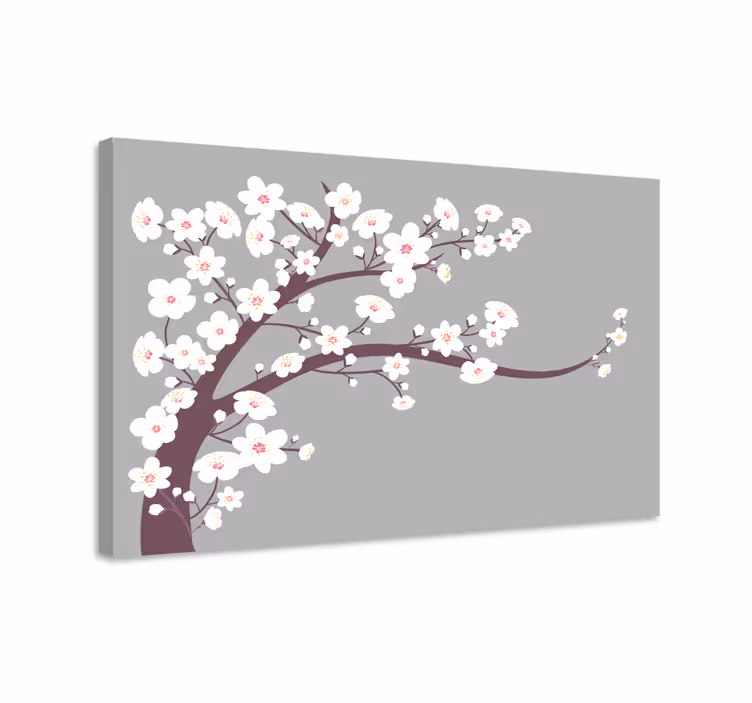 Obraza květin a rostlin sakura květinová stonka - TenStickers