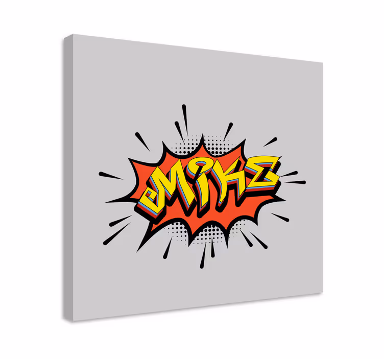 Obraza abc a písmena v komiksovém stylu - TenStickers
