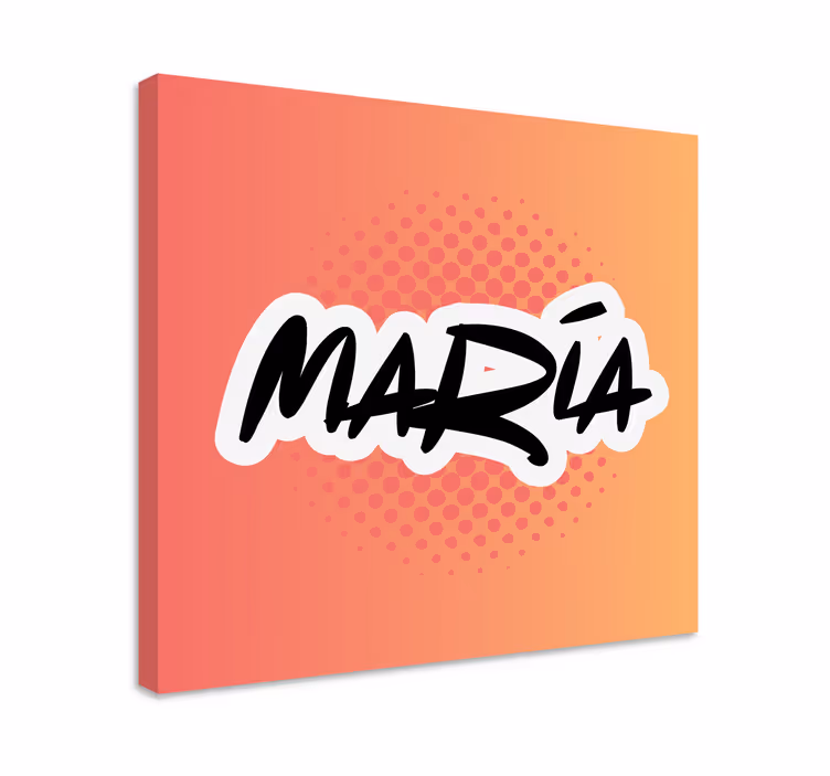 Personalizované jméno umění Obraza Abc a písmena - TenStickers