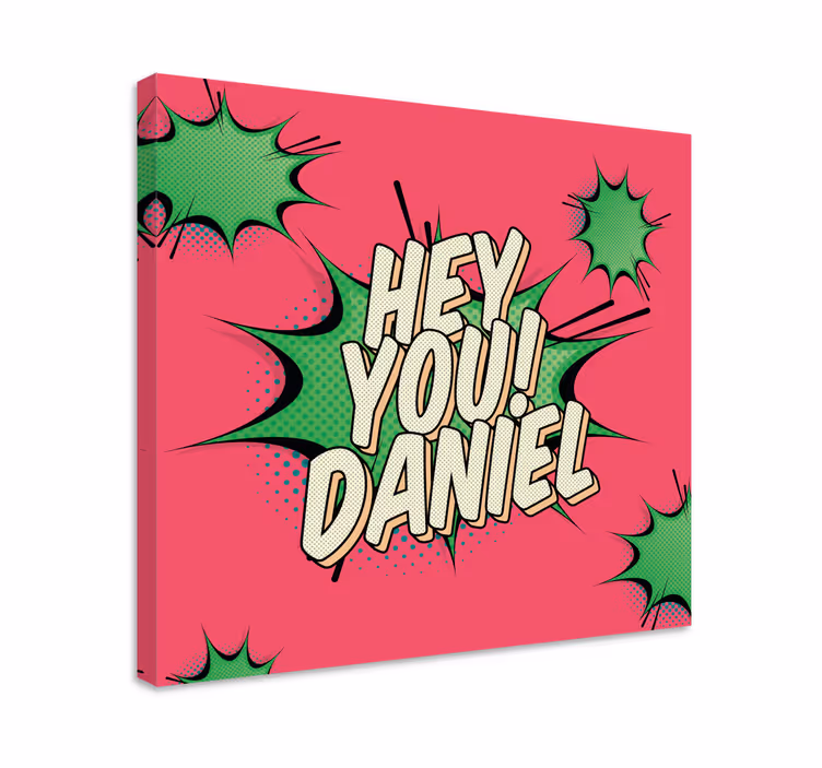 Personalizovaný komiksový pozdrav Obraza dospívajících - TenStickers