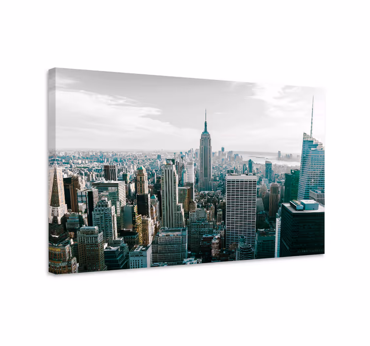 Pohled na panorama new yorku Obraza města a země - TenStickers