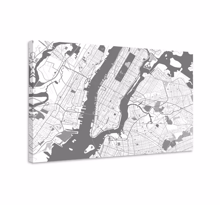 Obraza města a země manhattan - TenStickers