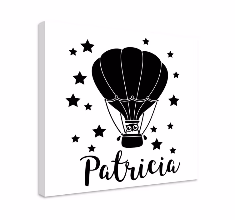 Personalizované hvězdy ballon personalizované obraz - TenStickers