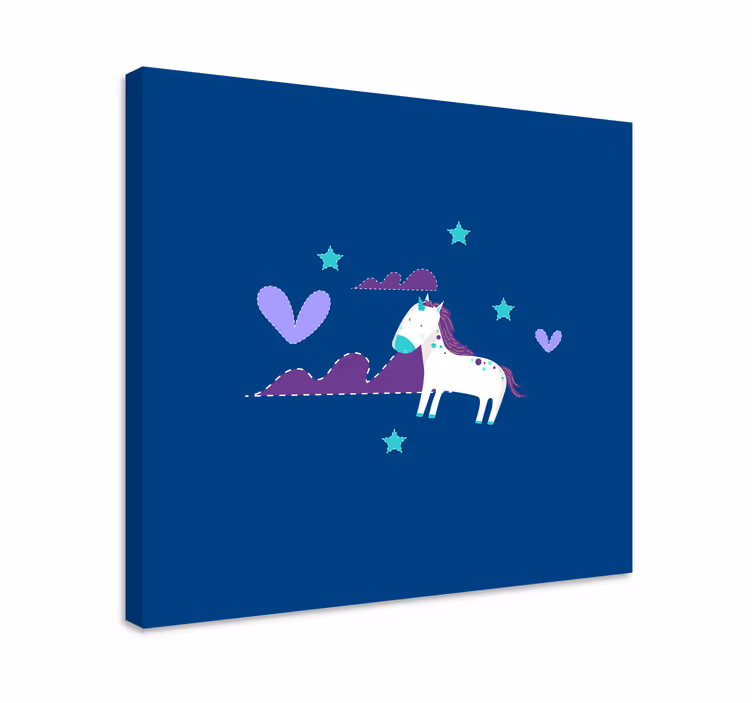 Obraz jednorožce okouzlující scéna - TenStickers