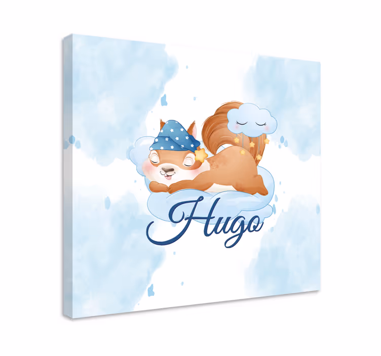 Zvířecí roleta snící veverky - TenStickers