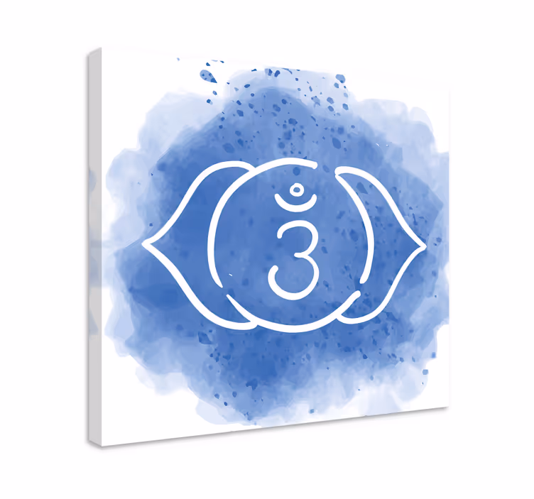 Symbol moderního plátna čakry třetího oka - TenStickers