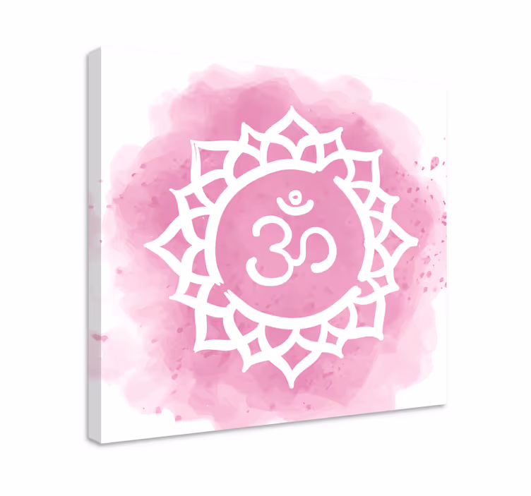 Obraza buddhy s designem mandaly om - TenStickers