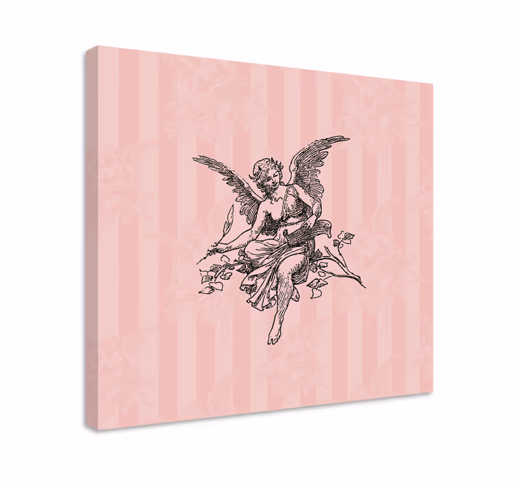 Toile jouy vzor umění design retro obraz - TenStickers