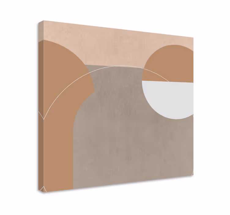 Moderní obraz abstraktní geometrické tvary - TenStickers