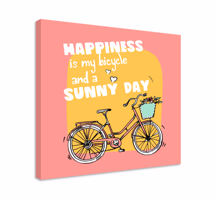 Obrazová motivace kolo a slunečný den - TenStickers