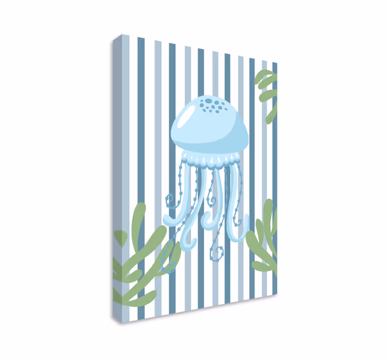 Moderní obraz designu stylové medúzy - TenStickers