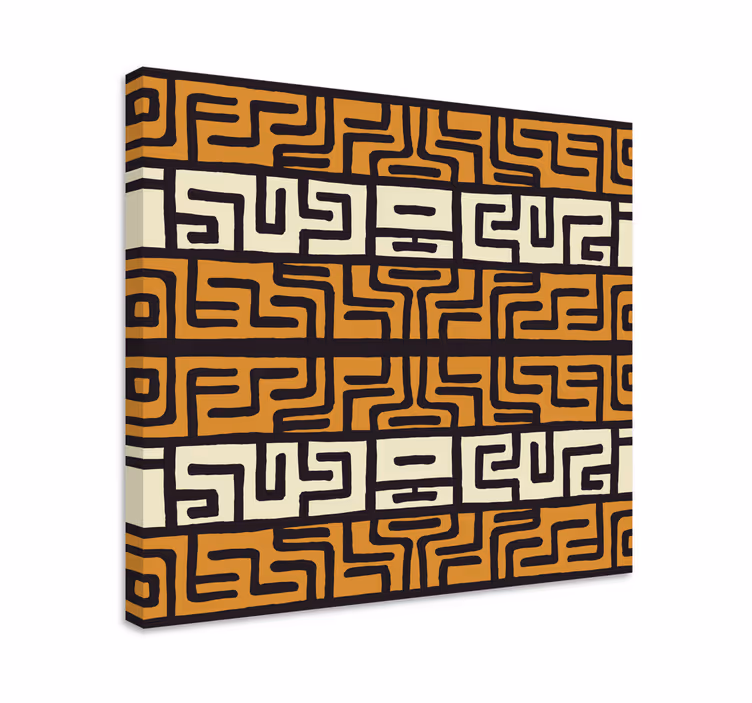 Africký styl abstraktní vzor abstraktní obraz - TenStickers