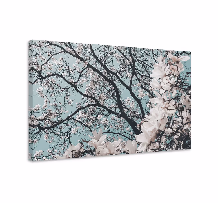 Elegantní styl třešňového květu květinové obraz - TenStickers