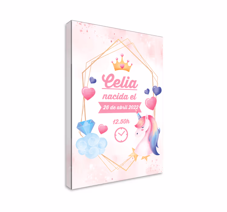 Magický okamžik celie Obraz jednorožce - TenStickers