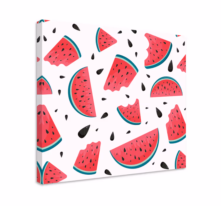 Obraza s ovocem osvěžující plátek melounu - TenStickers
