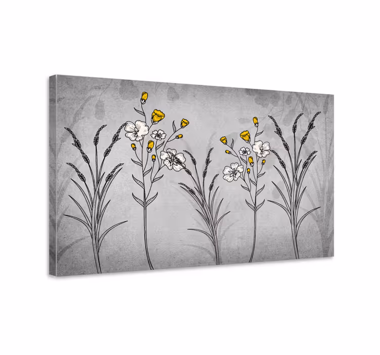 Botanický květinový design Obraza květin a rostlin - TenStickers