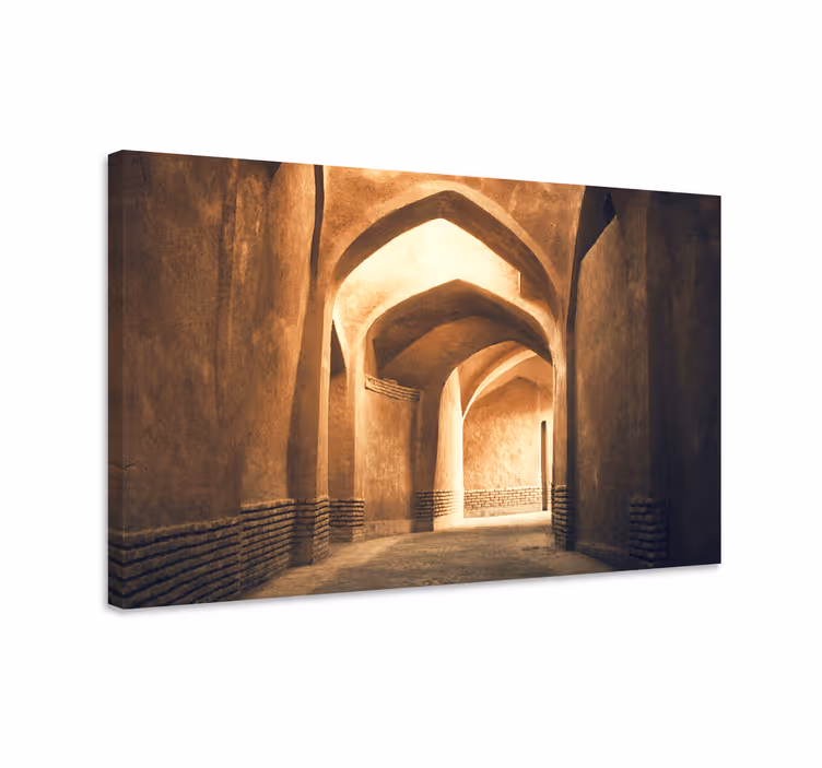 Architektonické zaměření Orientální obraz - TenStickers