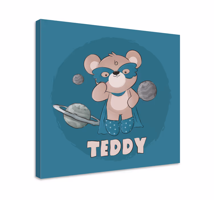 Personalizované obraz bear hero - TenStickers