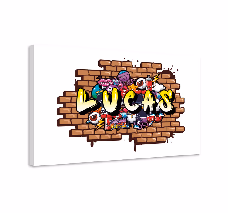 Originální graffiti Dětská ložnice obraz - TenStickers