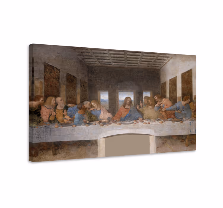 Poslední večeře je obraz od Leonarda da Vinciho, který zachycuje  - TenStickers