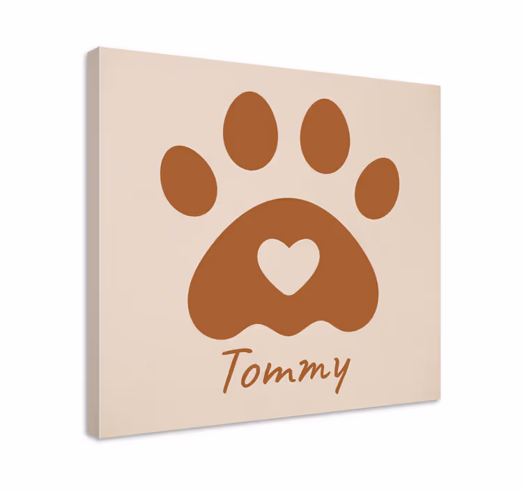 Tlapa se jménem Přizpůsobitelný obraz - TenStickers
