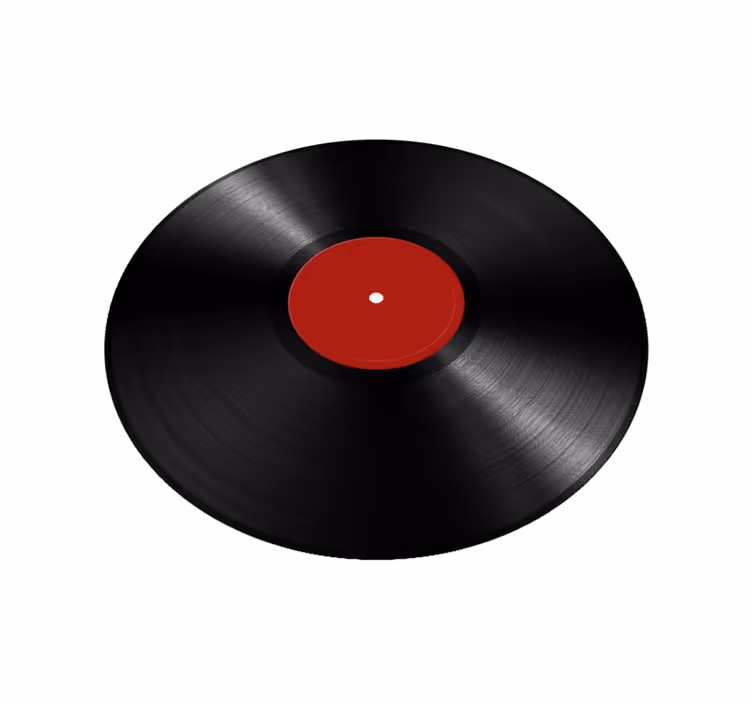 Obří vinylová deska Vinylový koberec v jídelně - TenStickers