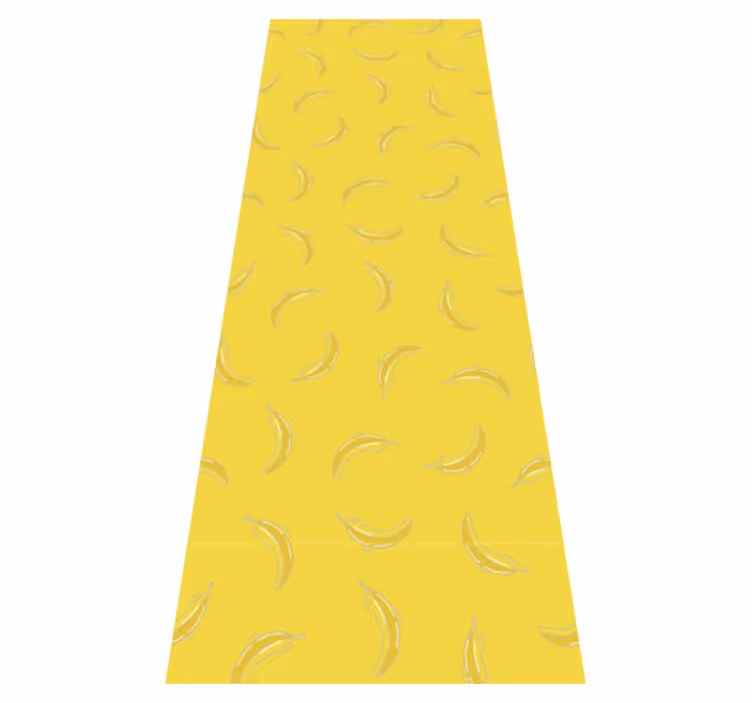 Kuchyňský vinylový koberec banánový pantone - TenStickers