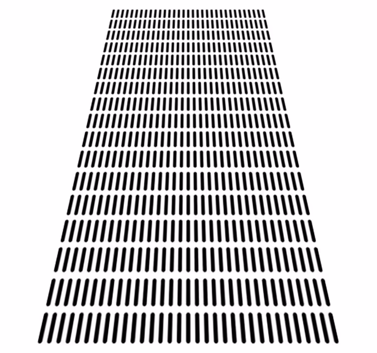Koupelnový vinylový koberec minimalistické linie - TenStickers
