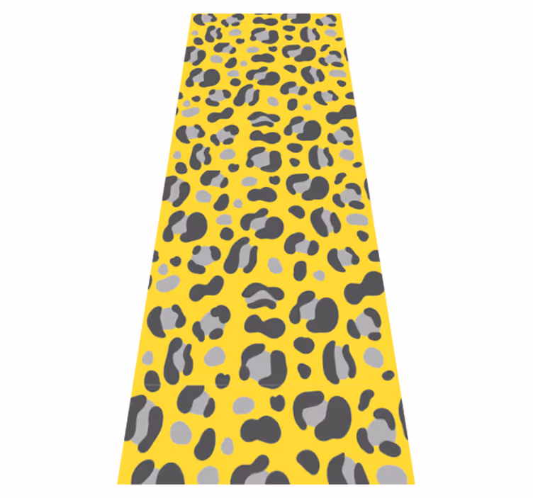 Vinylový koberec se zvířecím potiskem leopard - TenStickers