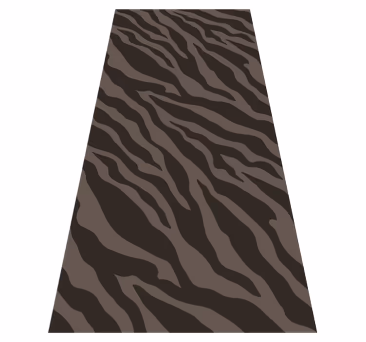Vinylový koberec se zvířecím potiskem zebra - TenStickers