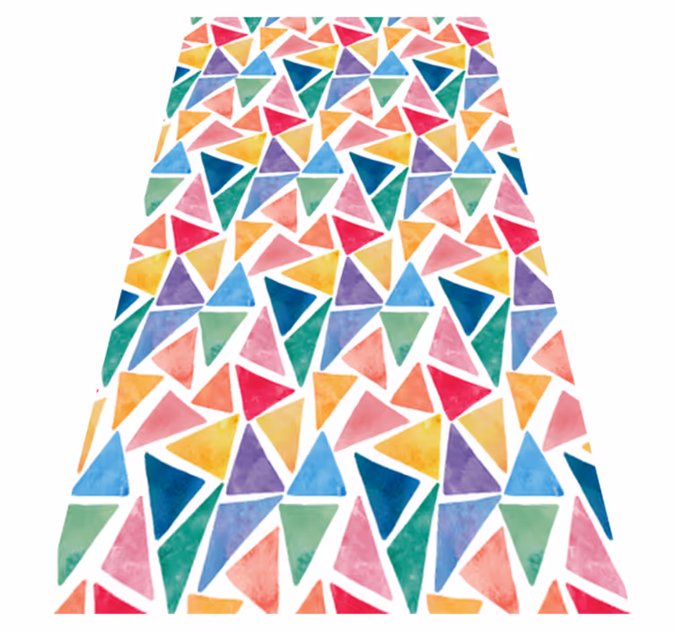 Kuchyňský vinylový koberec s geometrickým vzorem - TenStickers