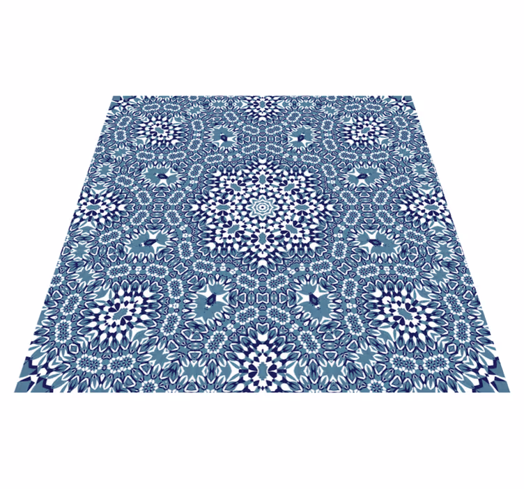Kuchyňský vinylový koberec mozaiková mandala - TenStickers