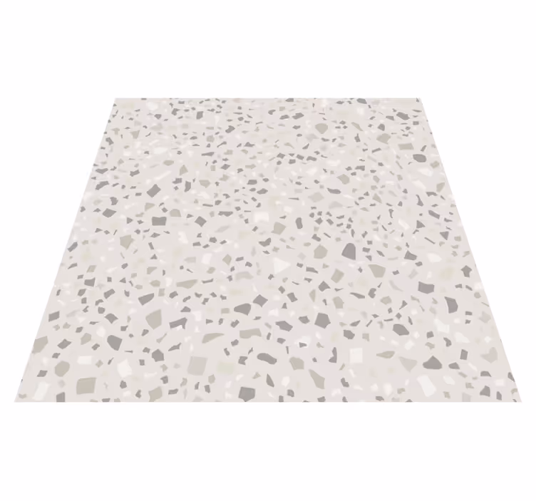 Kuchyňský vinylový koberec Šedý terrazzo - TenStickers