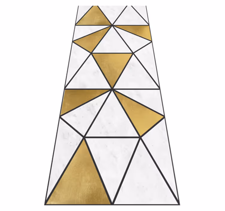 Vinylový studijní koberec s geometrickým mramorovým efektem - TenStickers