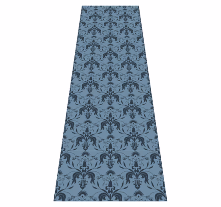 Vinylový studijní koberec květinové tvary - TenStickers
