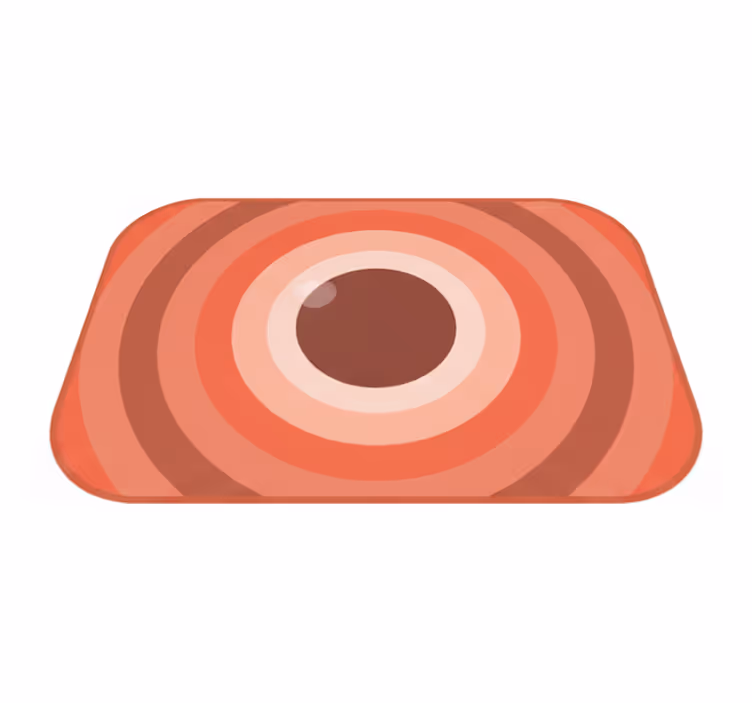 Moderní vinylový koberec terra rosa - TenStickers