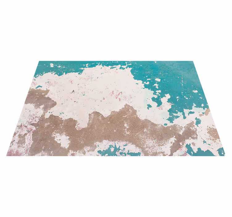 Vinylový koberec s texturou odkryté grunge zdi - TenStickers