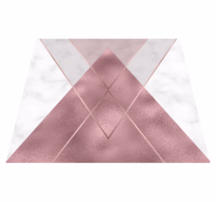 Místnost s vinylovým kobercem v růžovo-šedém mramoru - TenStickers