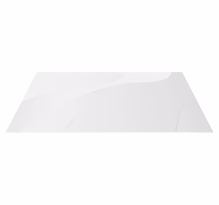 Bílý vinylový koberec blanca - TenStickers
