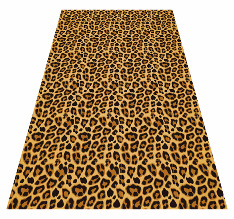 Leopardí kůže zvířecí tisk vinyl koberec - TenStickers